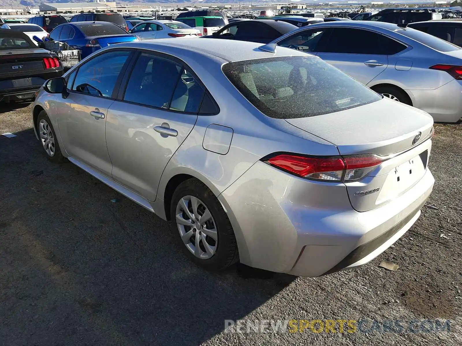 3 Photograph of a damaged car 5YFEPMAE9MP188208 TOYOTA COROLLA 2021