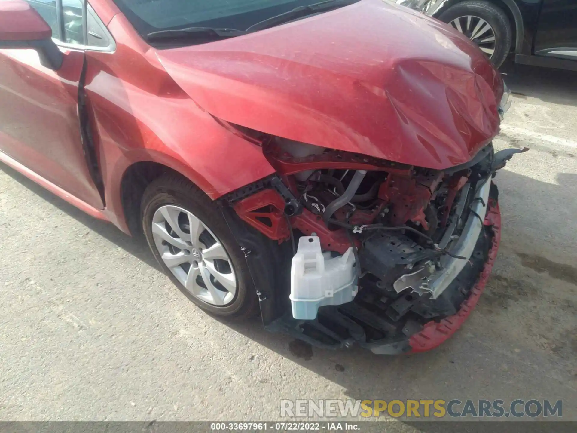 6 Photograph of a damaged car 5YFEPMAE9MP188368 TOYOTA COROLLA 2021