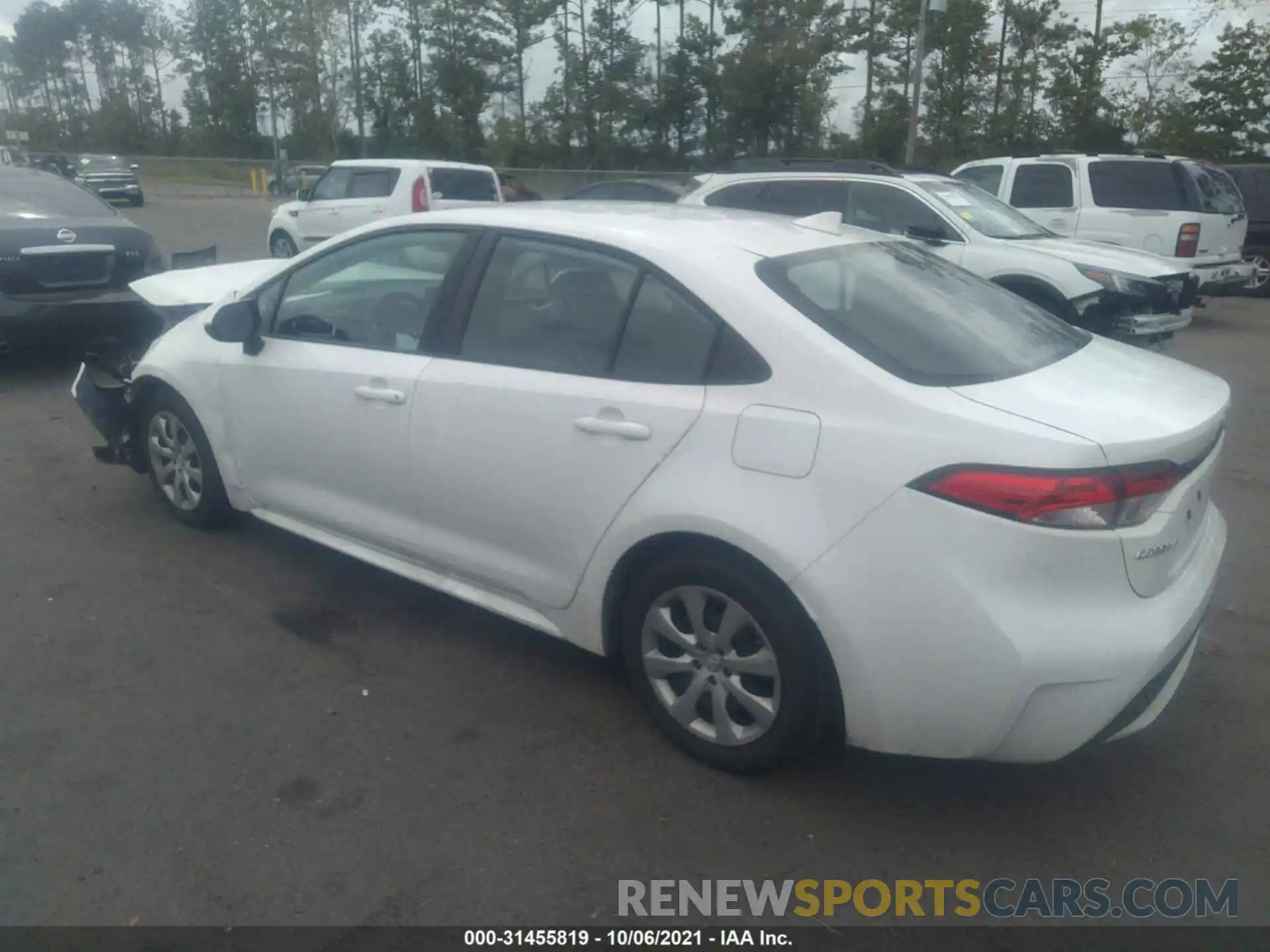 3 Photograph of a damaged car 5YFEPMAE9MP189116 TOYOTA COROLLA 2021