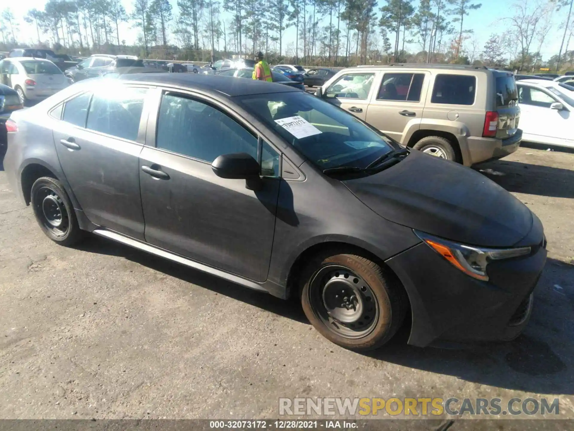 1 Photograph of a damaged car 5YFEPMAE9MP189374 TOYOTA COROLLA 2021