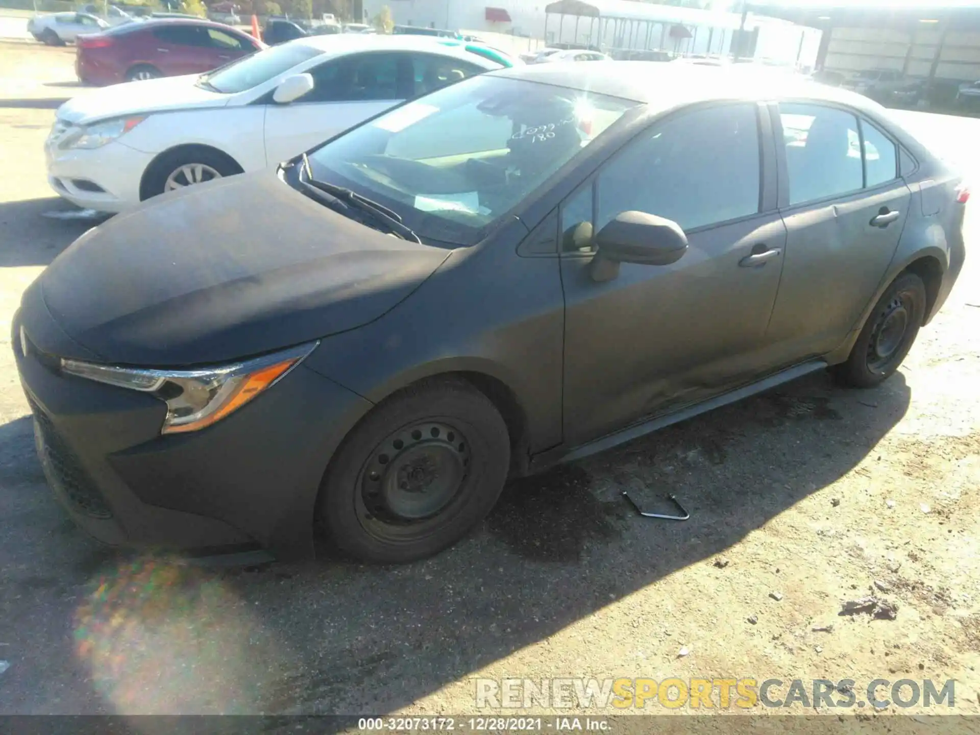 2 Photograph of a damaged car 5YFEPMAE9MP189374 TOYOTA COROLLA 2021