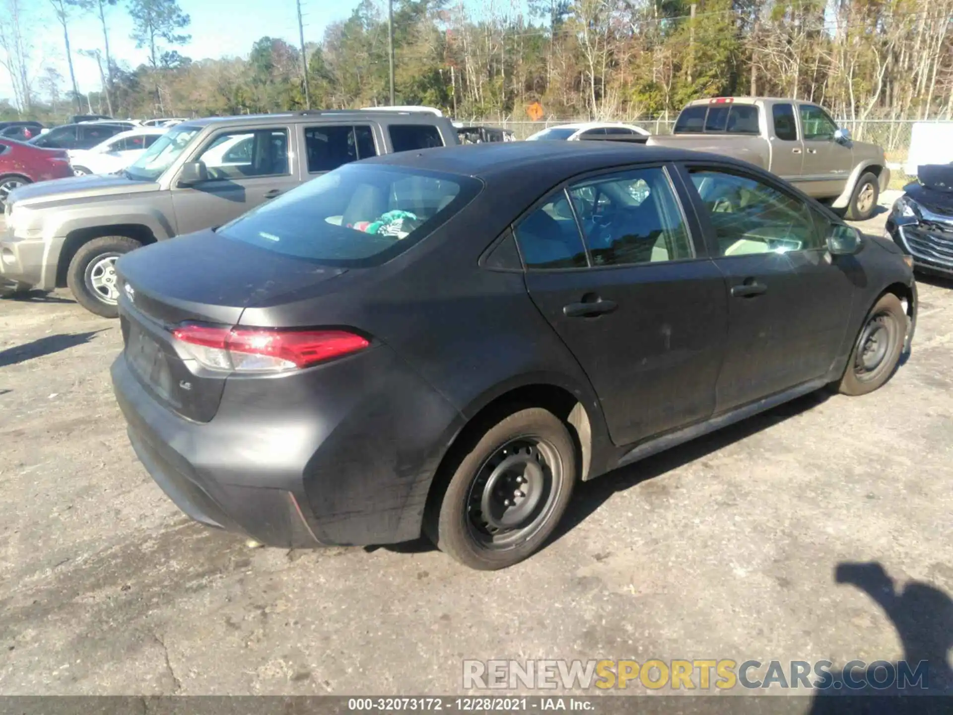 4 Photograph of a damaged car 5YFEPMAE9MP189374 TOYOTA COROLLA 2021