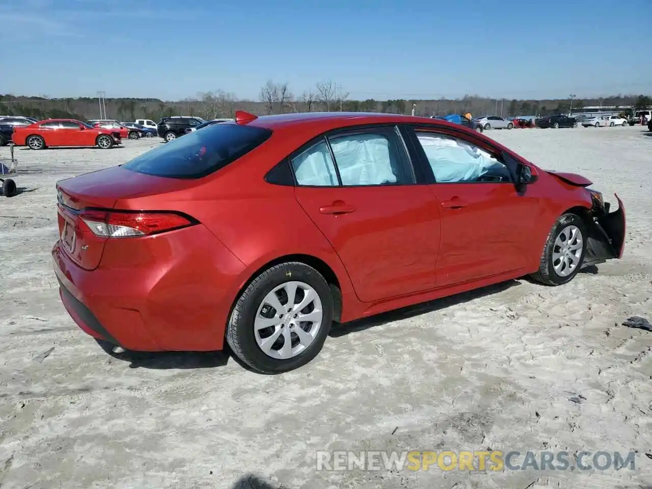 3 Photograph of a damaged car 5YFEPMAE9MP190170 TOYOTA COROLLA 2021