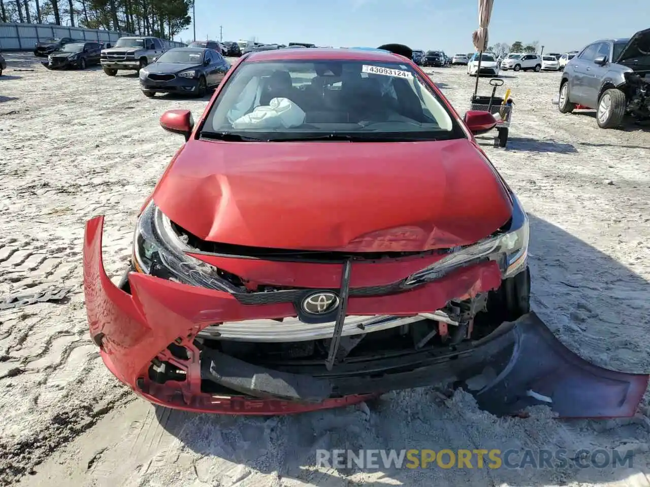 5 Photograph of a damaged car 5YFEPMAE9MP190170 TOYOTA COROLLA 2021