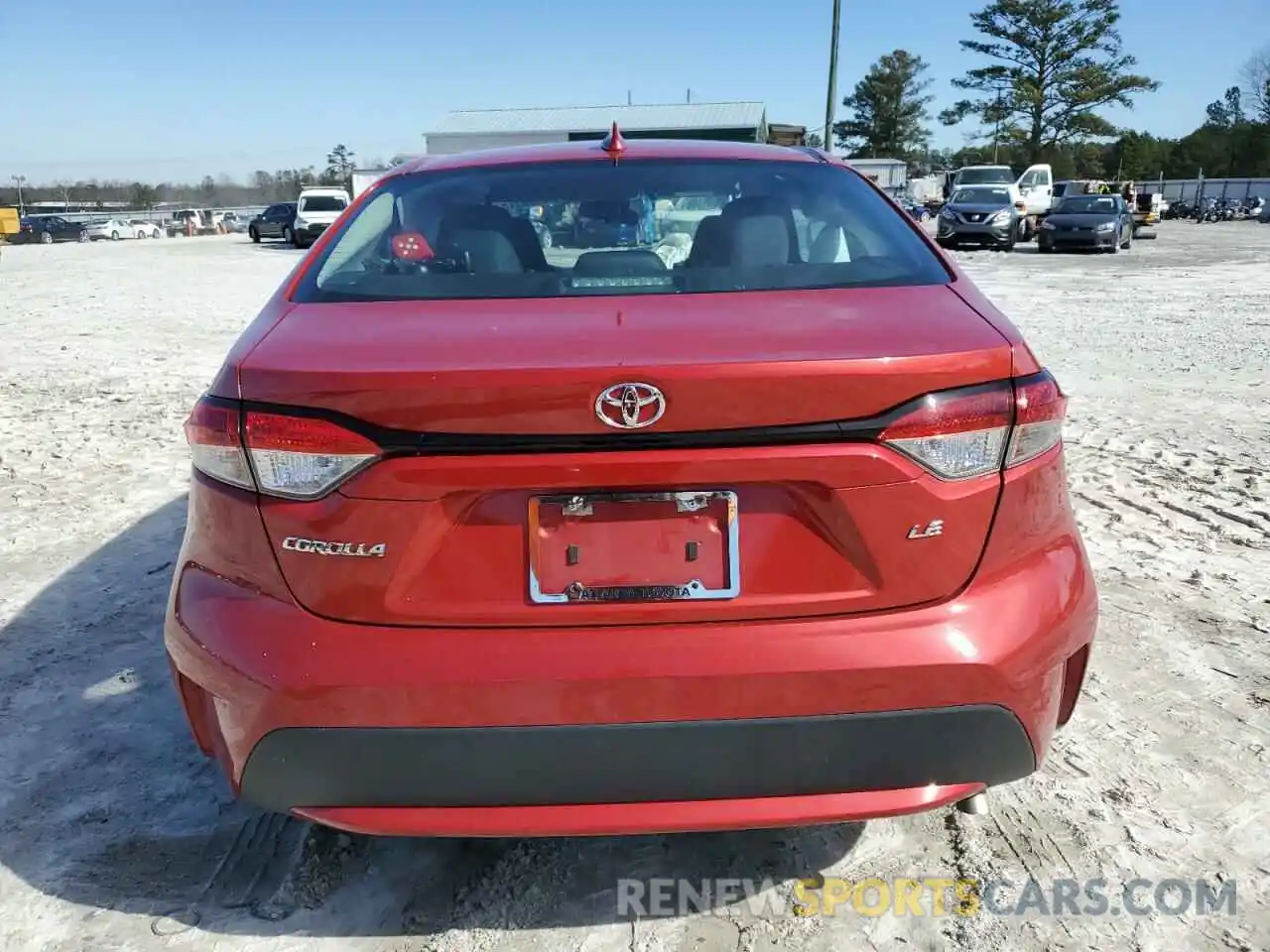 6 Photograph of a damaged car 5YFEPMAE9MP190170 TOYOTA COROLLA 2021