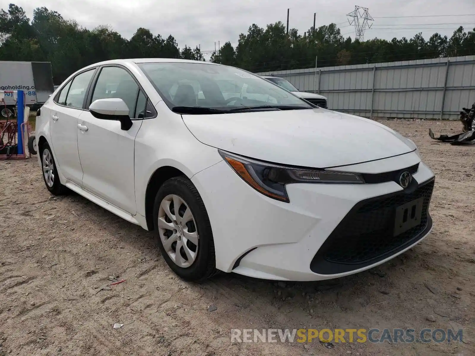 1 Photograph of a damaged car 5YFEPMAE9MP193389 TOYOTA COROLLA 2021