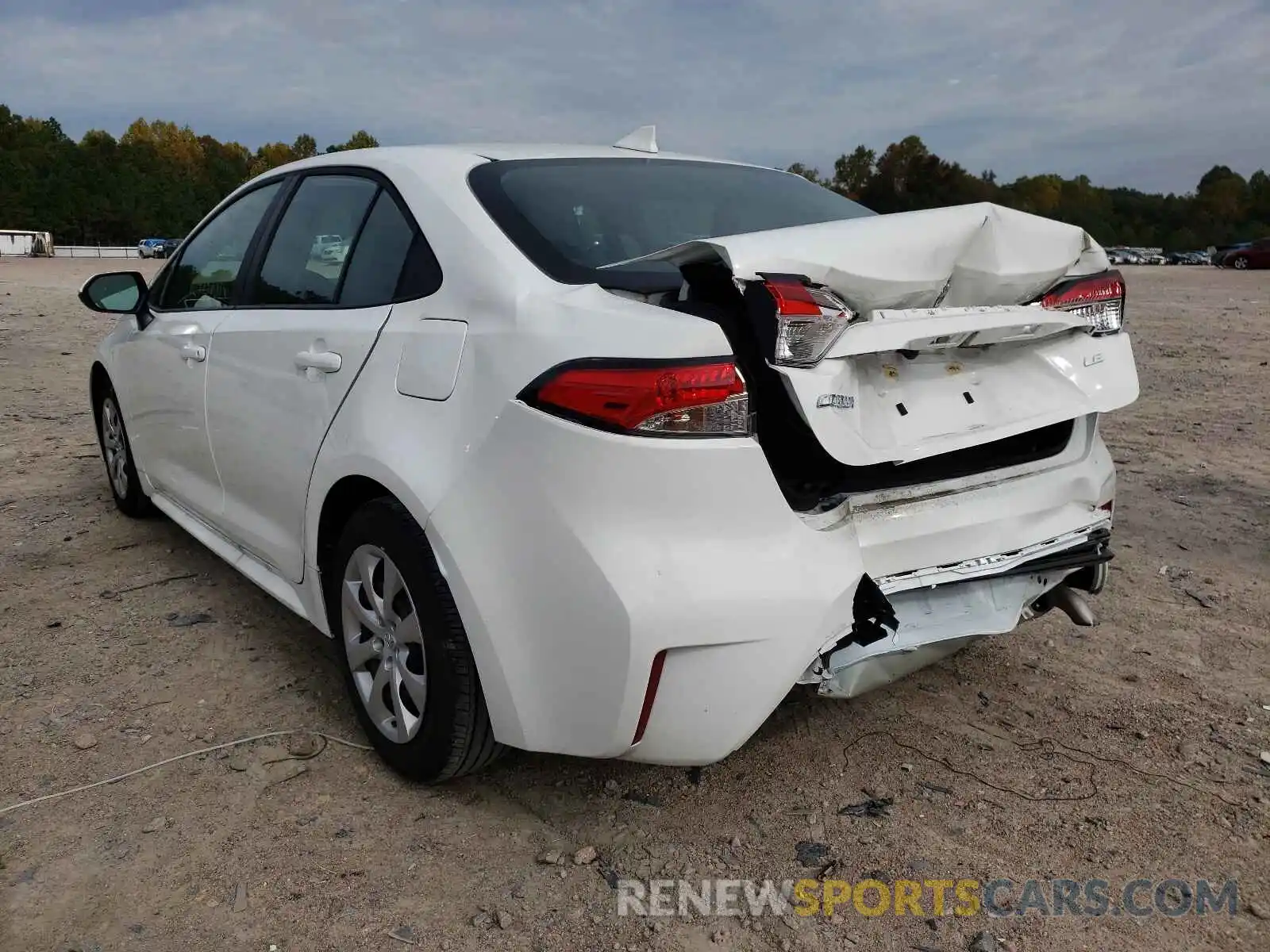 3 Photograph of a damaged car 5YFEPMAE9MP193389 TOYOTA COROLLA 2021