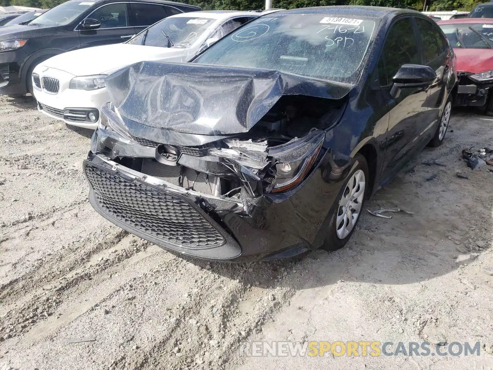 9 Photograph of a damaged car 5YFEPMAE9MP193909 TOYOTA COROLLA 2021