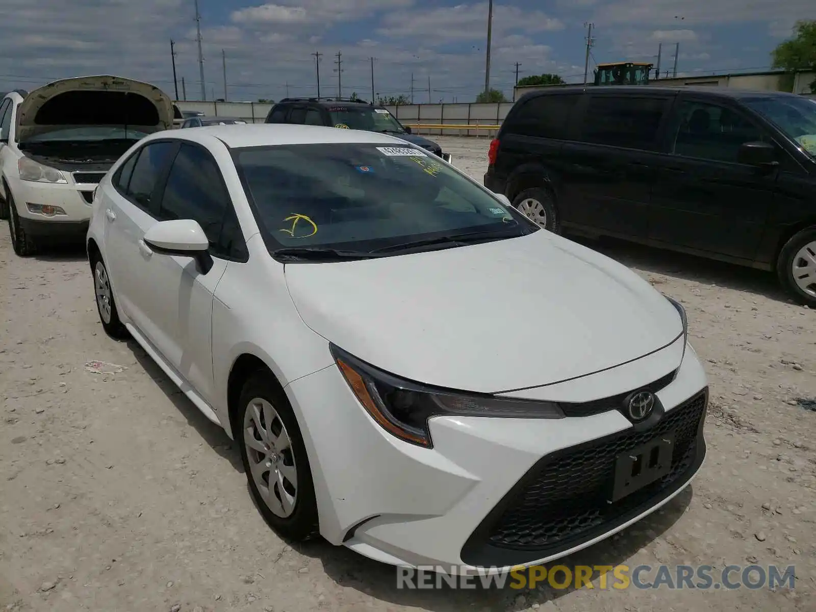 1 Photograph of a damaged car 5YFEPMAE9MP194154 TOYOTA COROLLA 2021