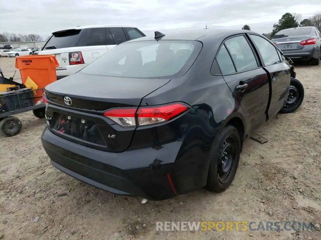 4 Photograph of a damaged car 5YFEPMAE9MP194266 TOYOTA COROLLA 2021