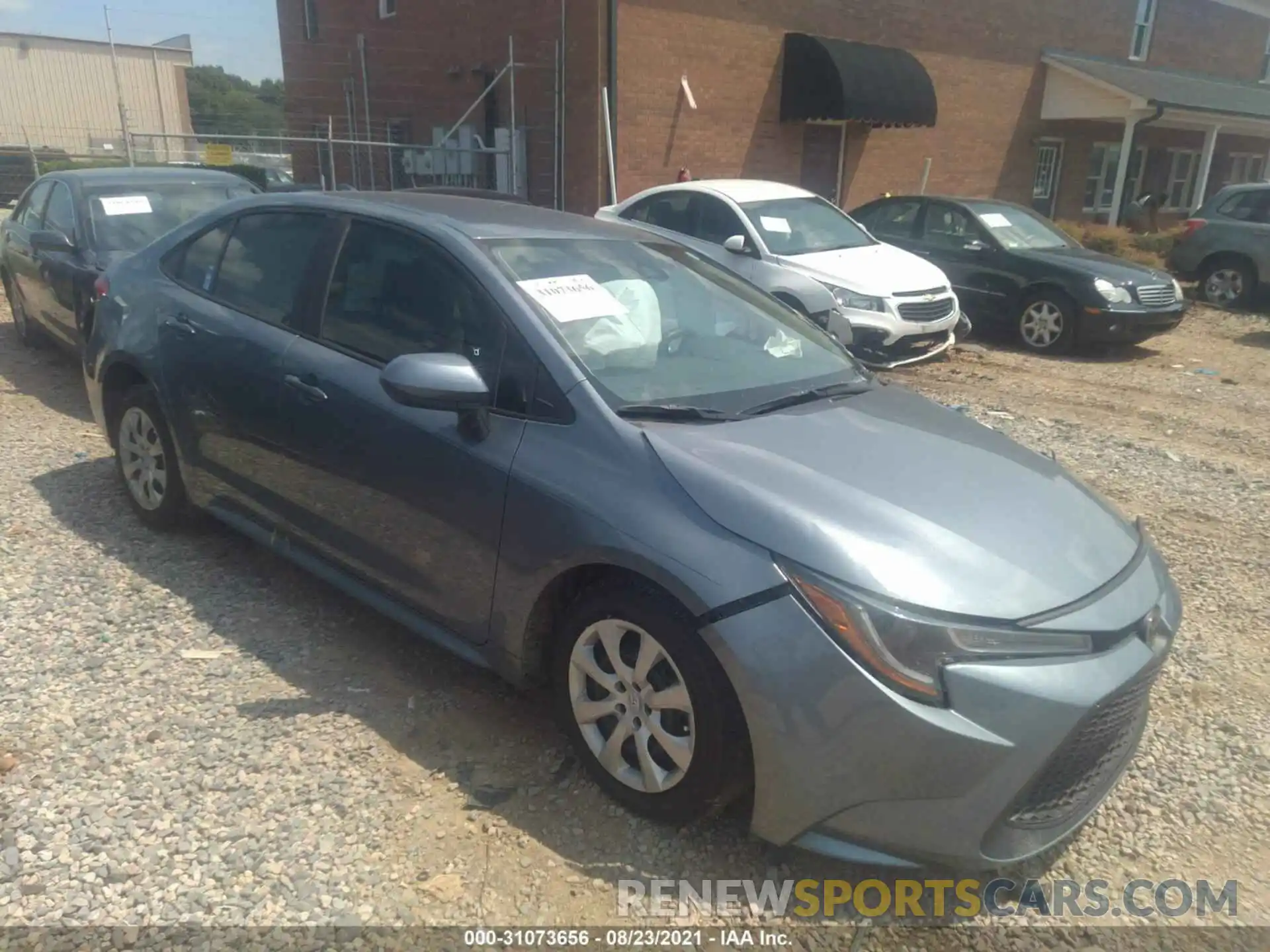 1 Photograph of a damaged car 5YFEPMAE9MP195367 TOYOTA COROLLA 2021