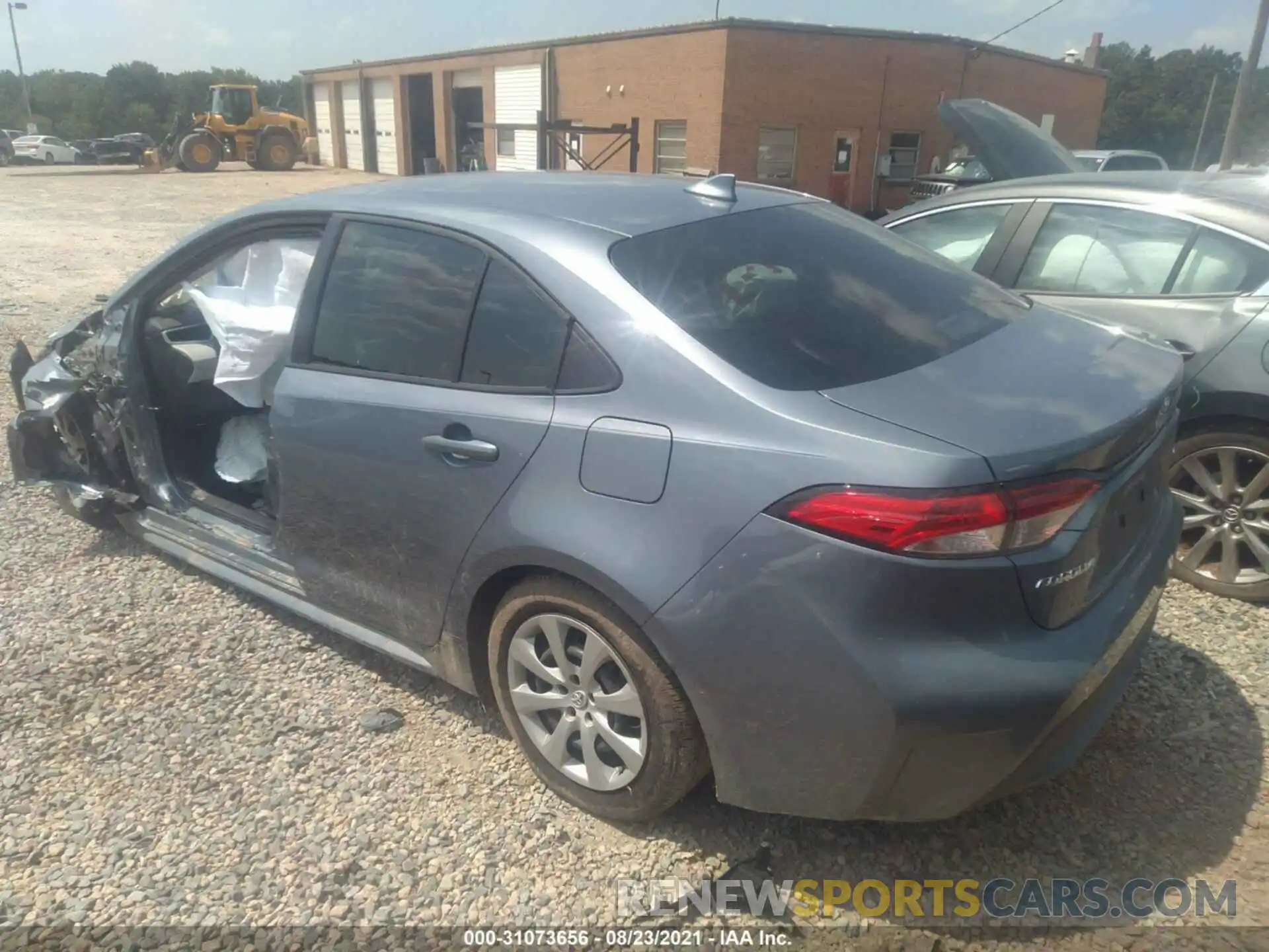 3 Photograph of a damaged car 5YFEPMAE9MP195367 TOYOTA COROLLA 2021