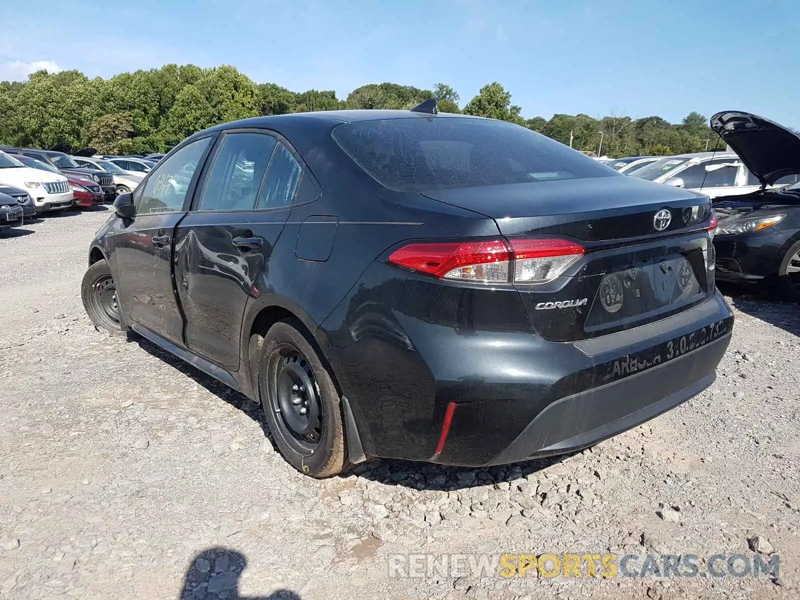 3 Photograph of a damaged car 5YFEPMAE9MP197099 TOYOTA COROLLA 2021