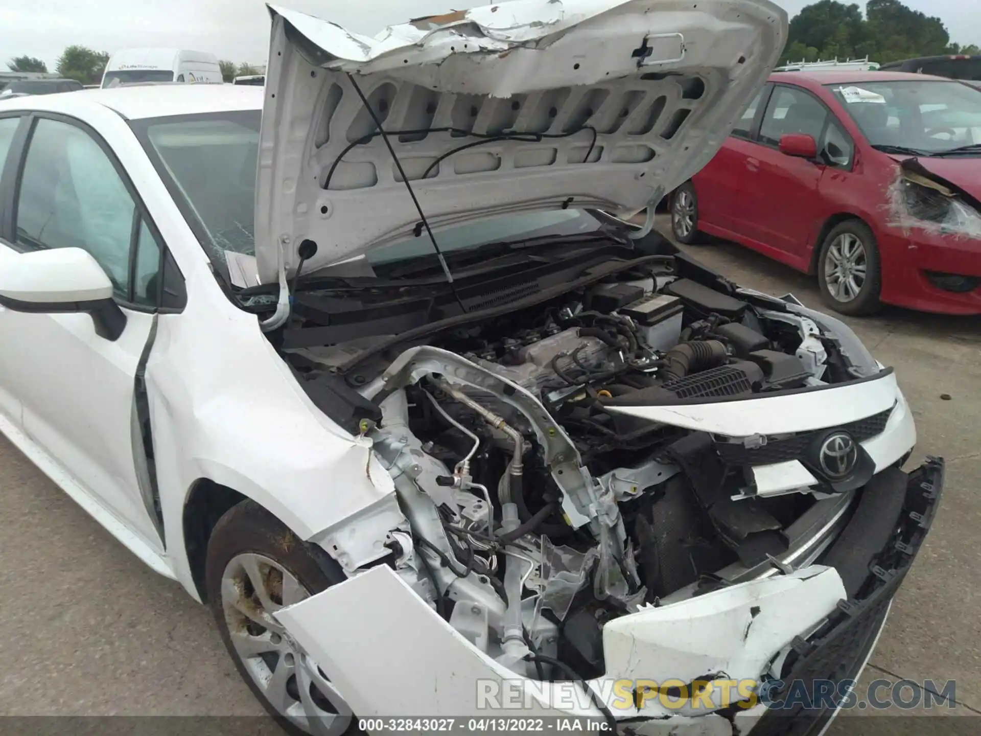 6 Photograph of a damaged car 5YFEPMAE9MP198785 TOYOTA COROLLA 2021