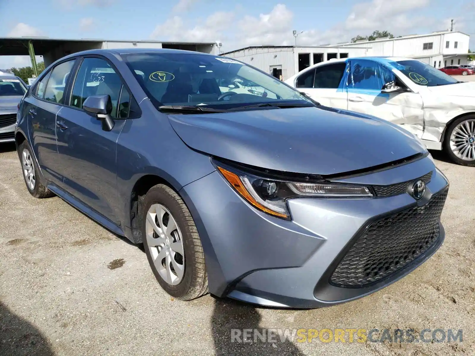 1 Photograph of a damaged car 5YFEPMAE9MP200258 TOYOTA COROLLA 2021