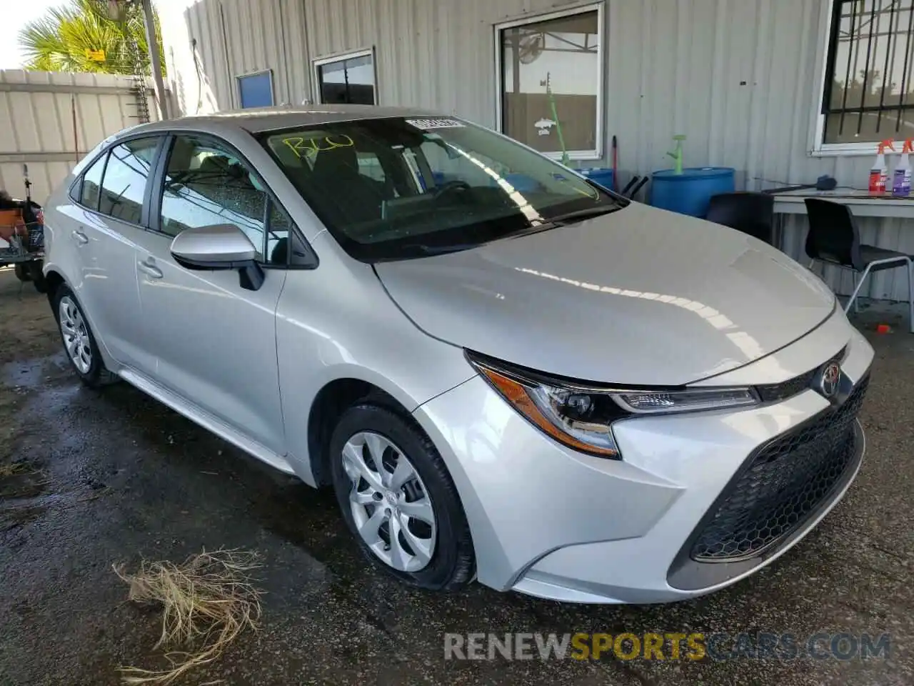 1 Photograph of a damaged car 5YFEPMAE9MP200714 TOYOTA COROLLA 2021