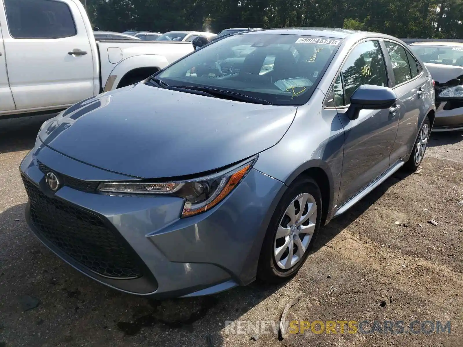 2 Photograph of a damaged car 5YFEPMAE9MP201796 TOYOTA COROLLA 2021