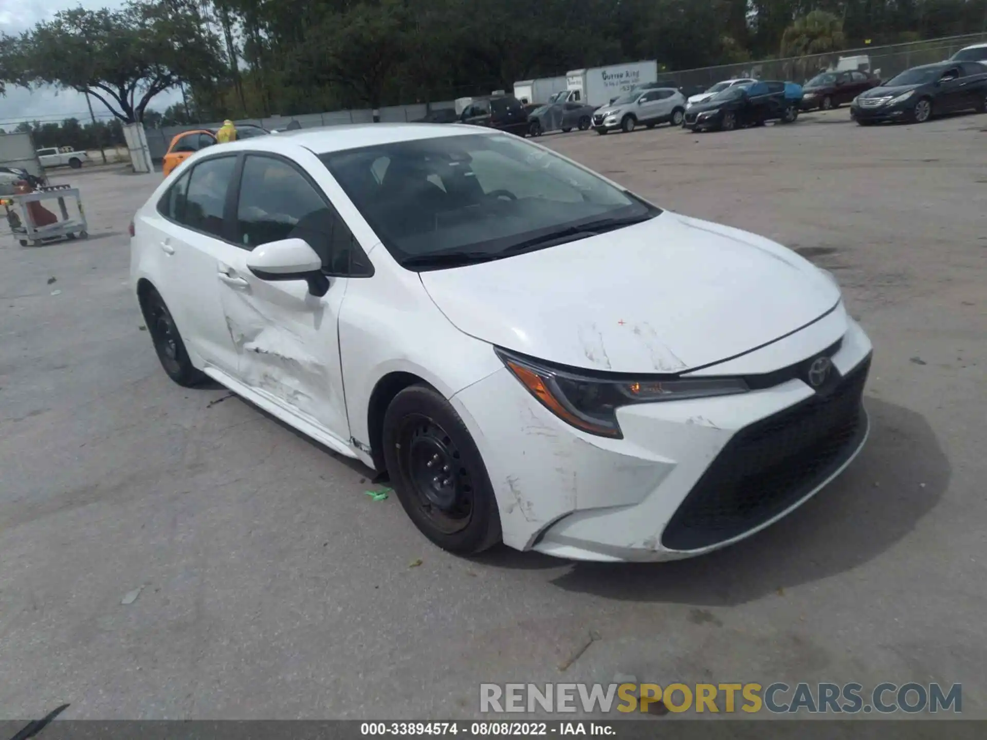 1 Photograph of a damaged car 5YFEPMAE9MP202317 TOYOTA COROLLA 2021