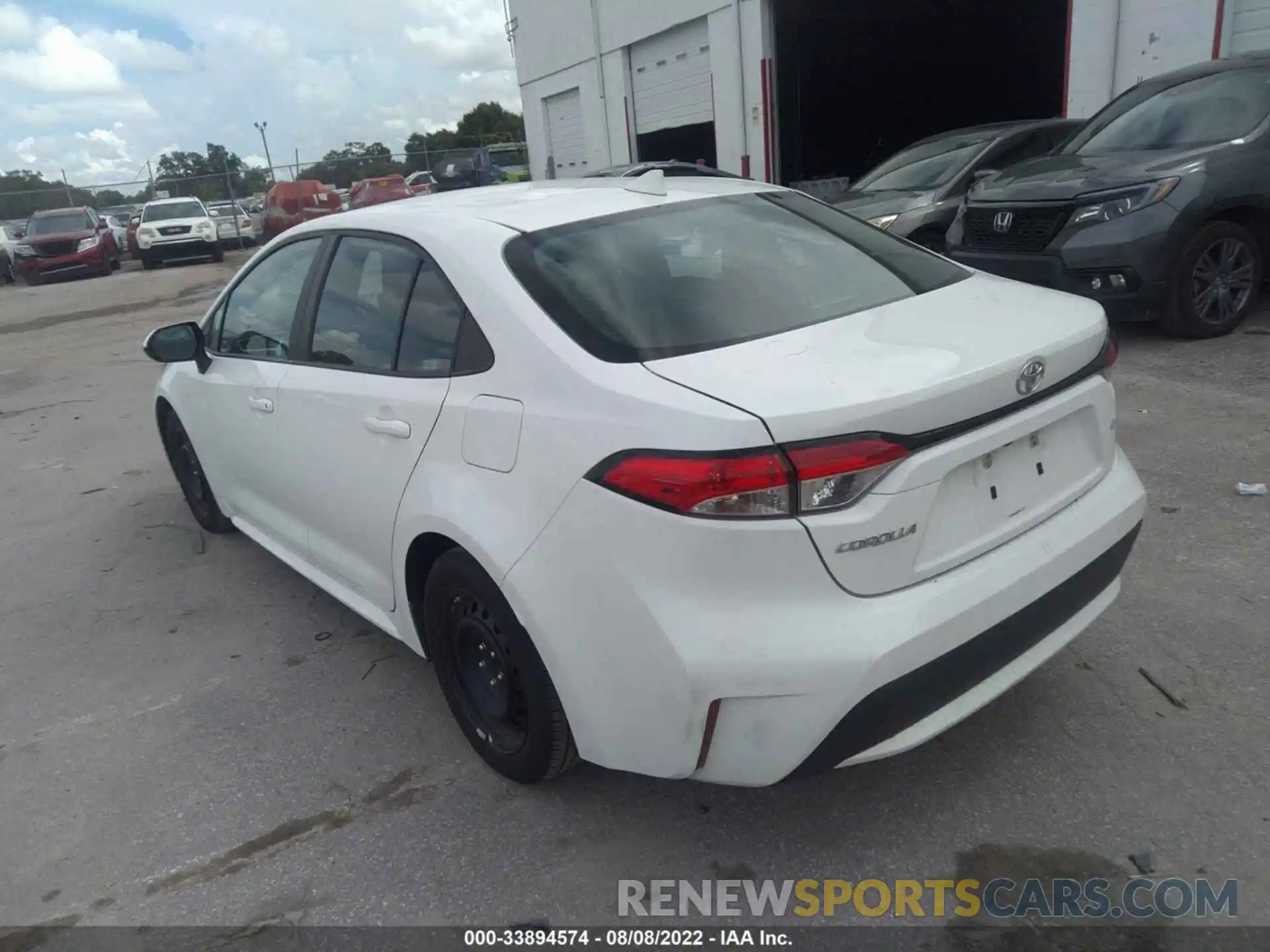 3 Photograph of a damaged car 5YFEPMAE9MP202317 TOYOTA COROLLA 2021