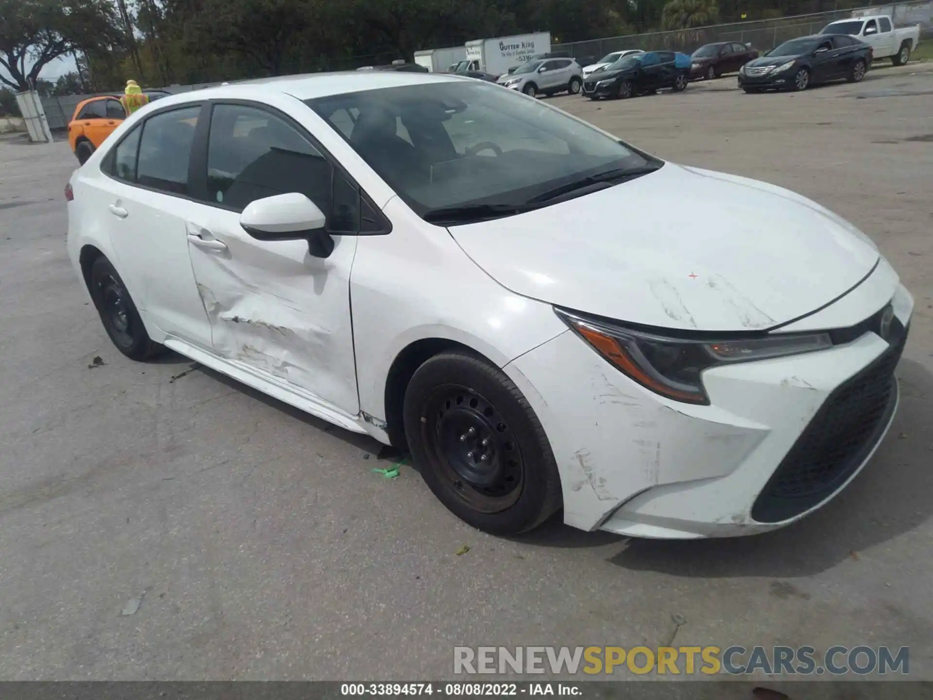 6 Photograph of a damaged car 5YFEPMAE9MP202317 TOYOTA COROLLA 2021