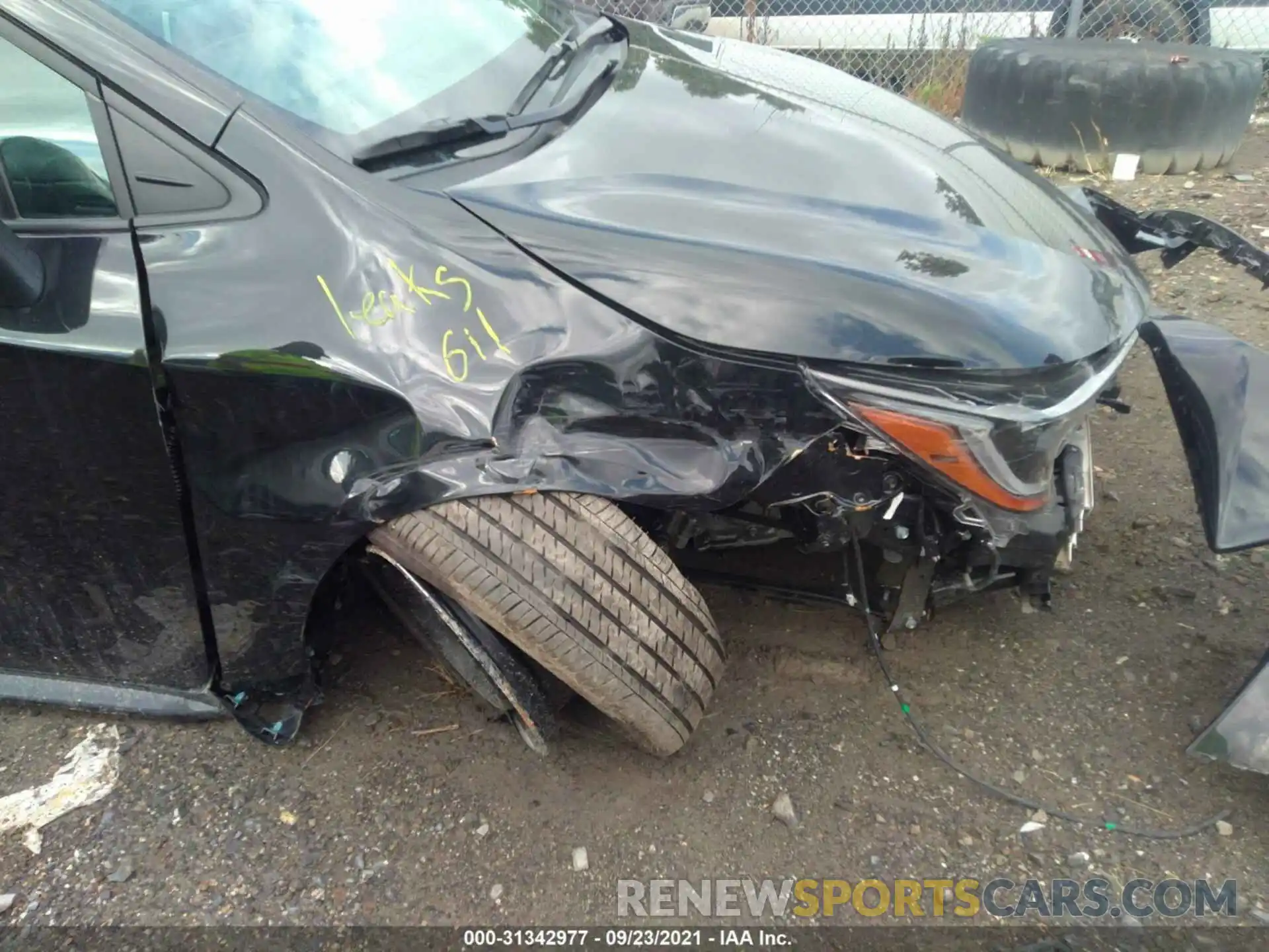 6 Photograph of a damaged car 5YFEPMAE9MP202429 TOYOTA COROLLA 2021