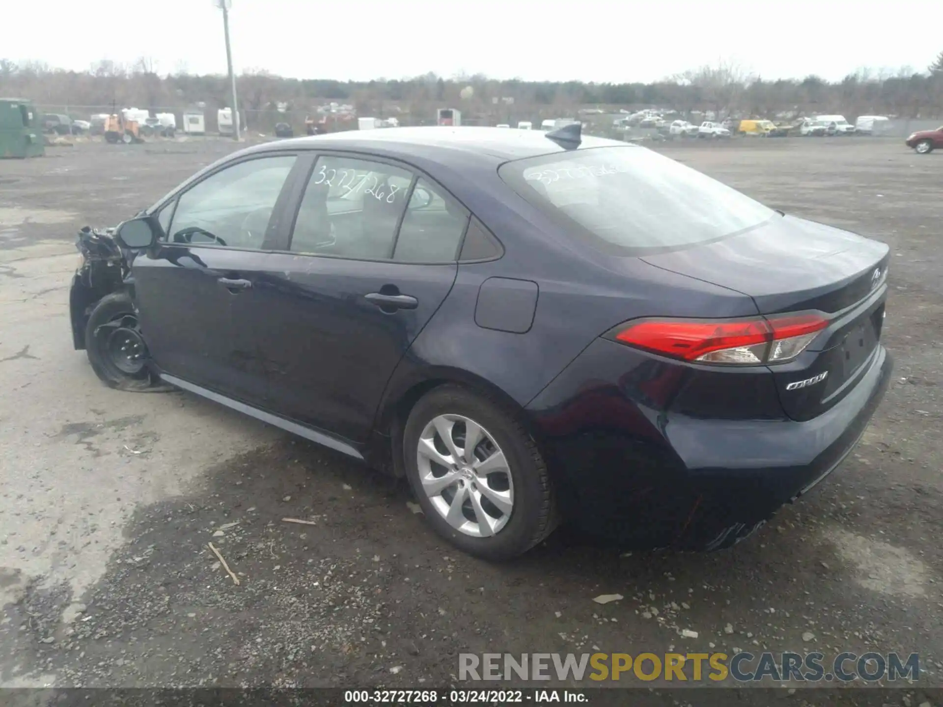 3 Photograph of a damaged car 5YFEPMAE9MP203340 TOYOTA COROLLA 2021