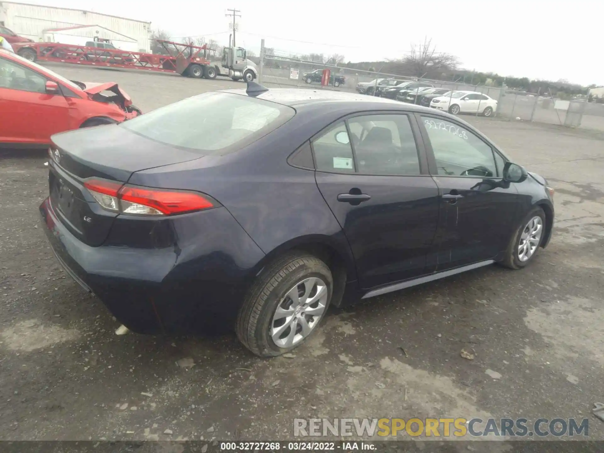 4 Photograph of a damaged car 5YFEPMAE9MP203340 TOYOTA COROLLA 2021