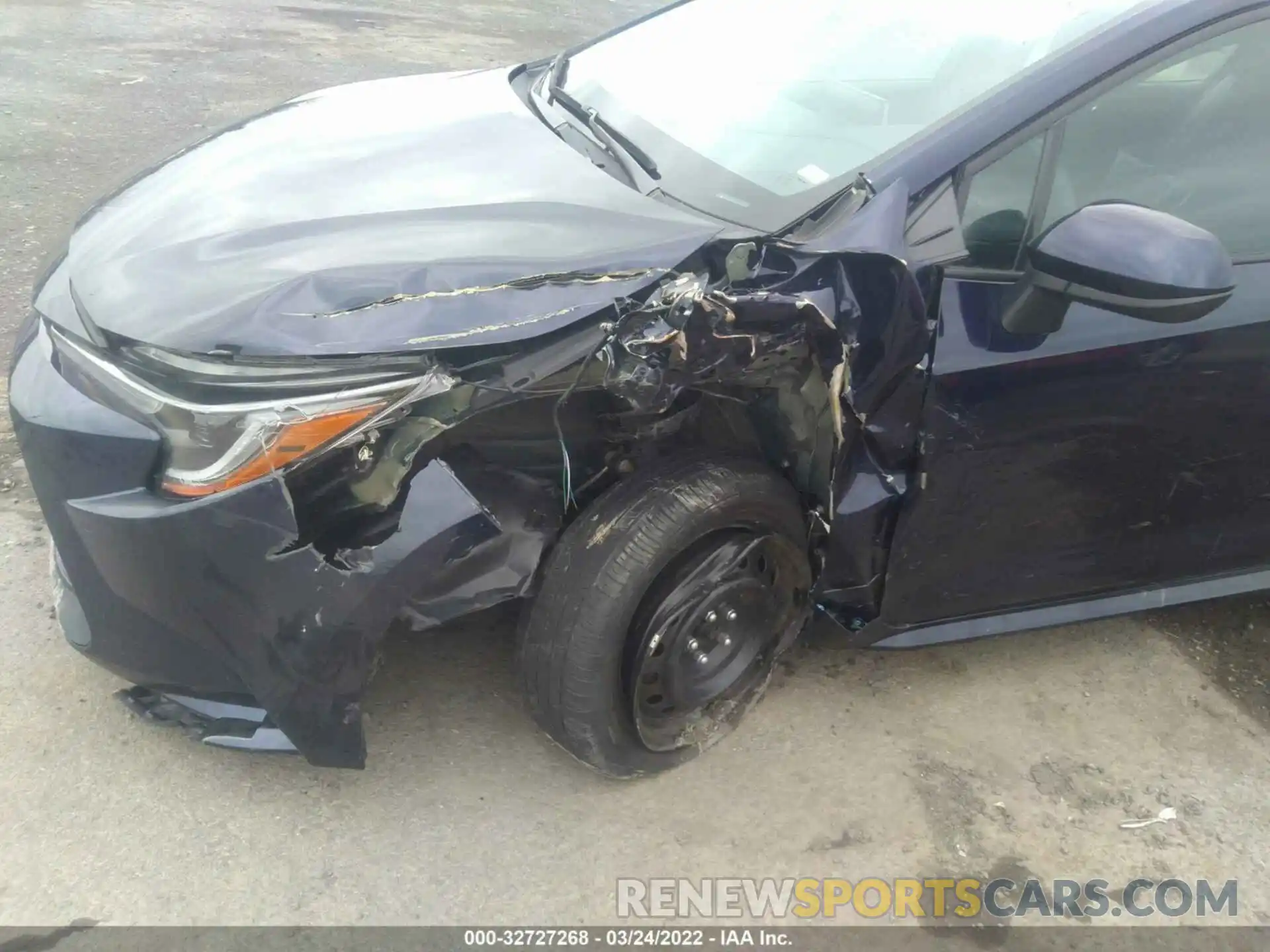 6 Photograph of a damaged car 5YFEPMAE9MP203340 TOYOTA COROLLA 2021