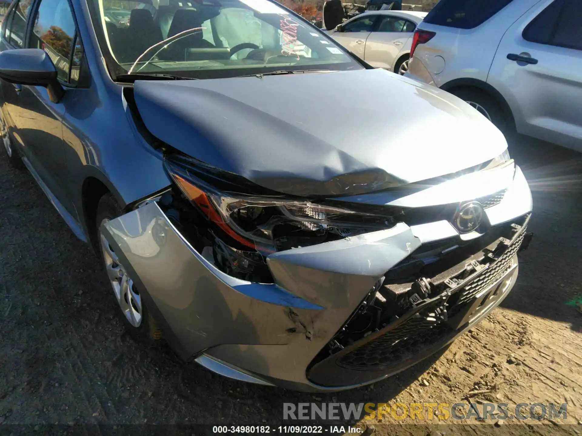 6 Photograph of a damaged car 5YFEPMAE9MP203905 TOYOTA COROLLA 2021