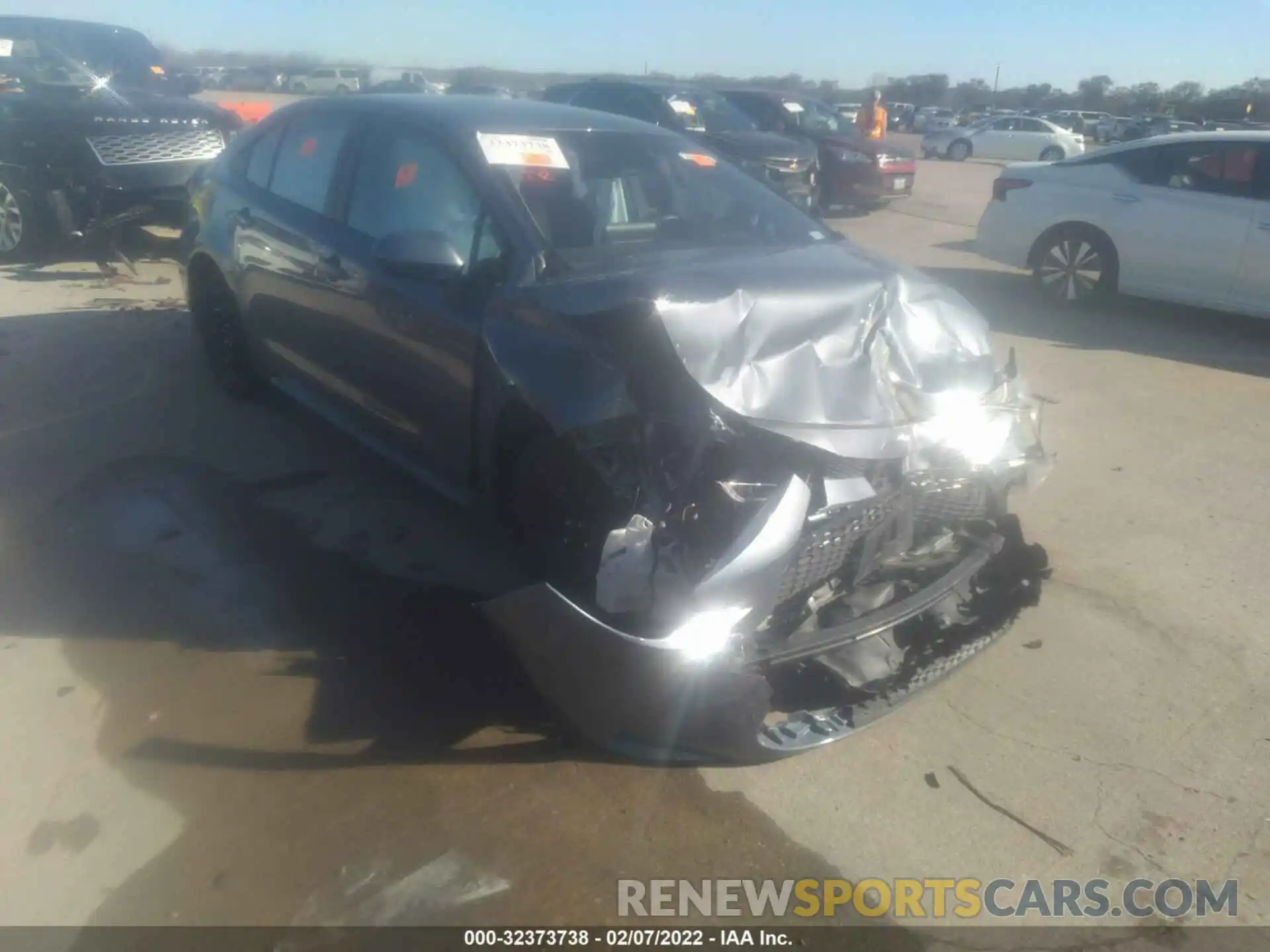 1 Photograph of a damaged car 5YFEPMAE9MP203967 TOYOTA COROLLA 2021