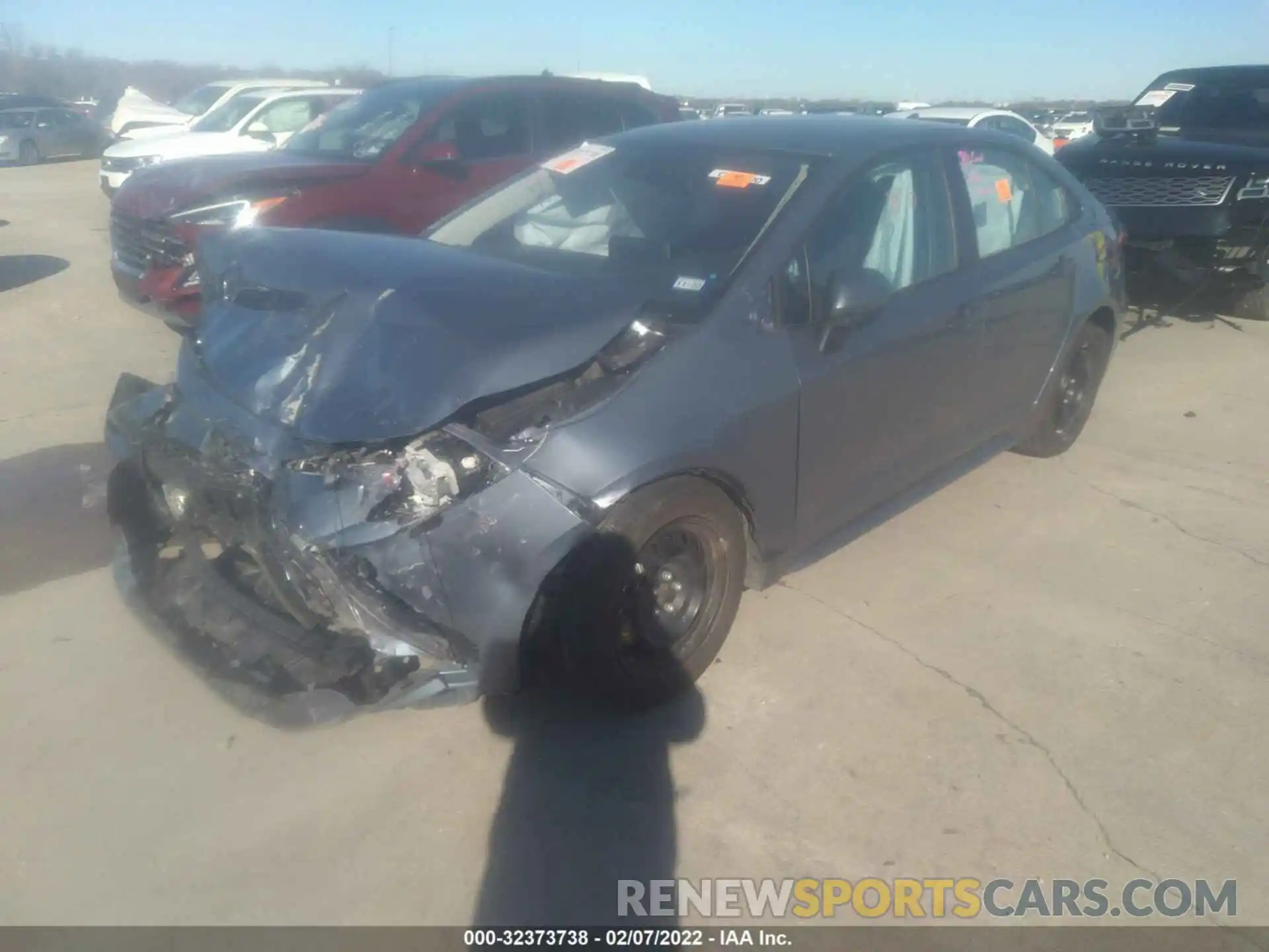 2 Photograph of a damaged car 5YFEPMAE9MP203967 TOYOTA COROLLA 2021