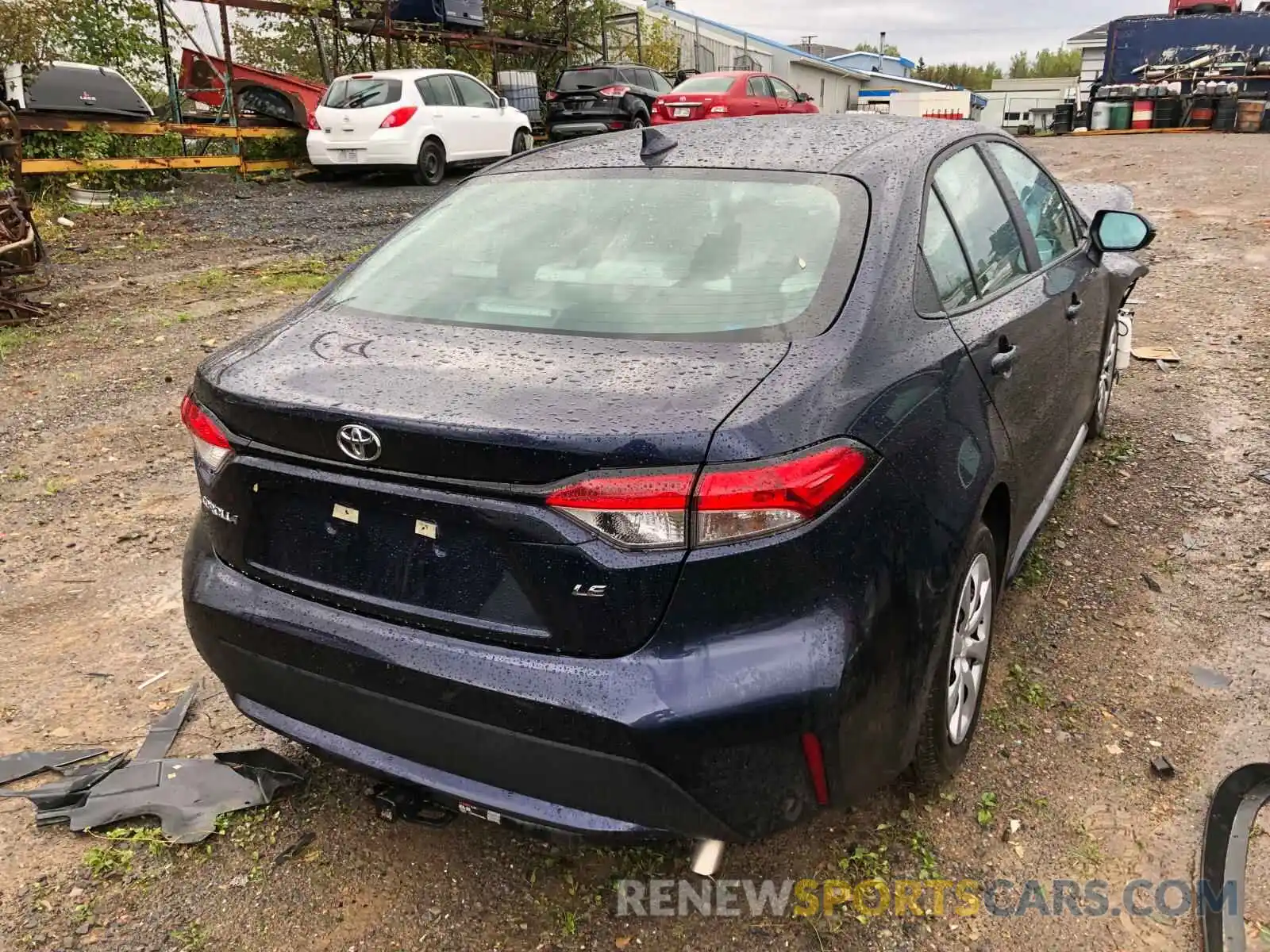 4 Photograph of a damaged car 5YFEPMAE9MP204469 TOYOTA COROLLA 2021