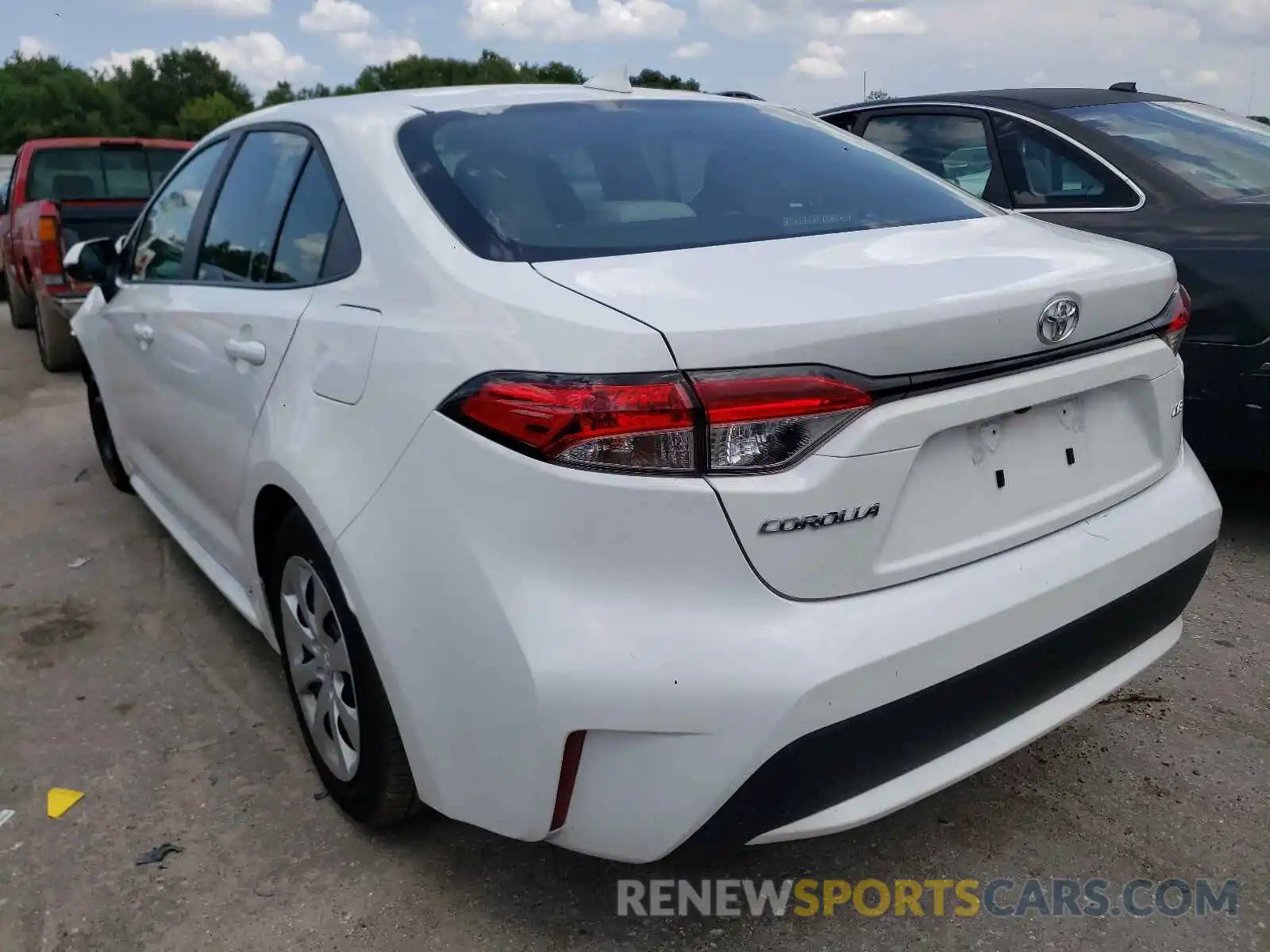 3 Photograph of a damaged car 5YFEPMAE9MP205587 TOYOTA COROLLA 2021