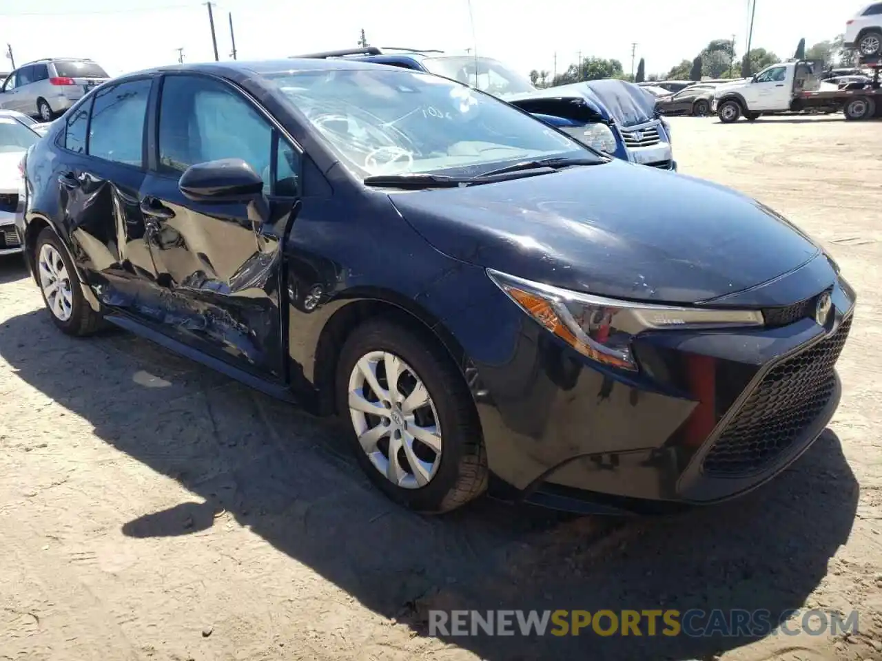 1 Photograph of a damaged car 5YFEPMAE9MP207243 TOYOTA COROLLA 2021