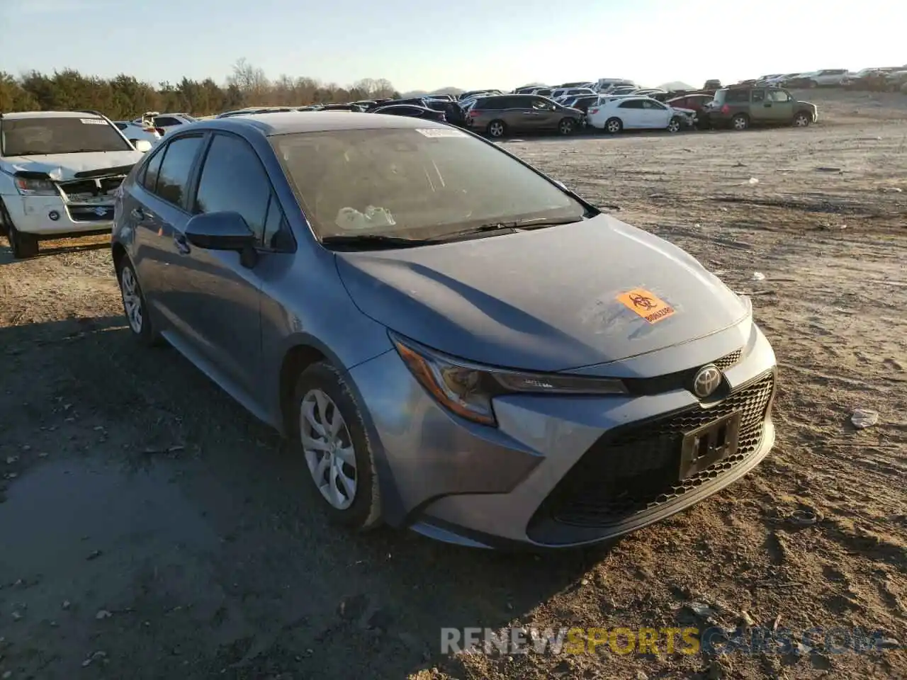 1 Photograph of a damaged car 5YFEPMAE9MP207775 TOYOTA COROLLA 2021