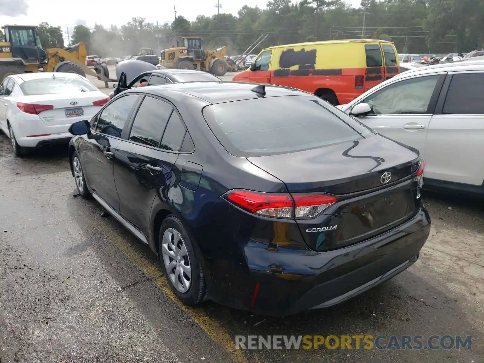 3 Photograph of a damaged car 5YFEPMAE9MP207792 TOYOTA COROLLA 2021