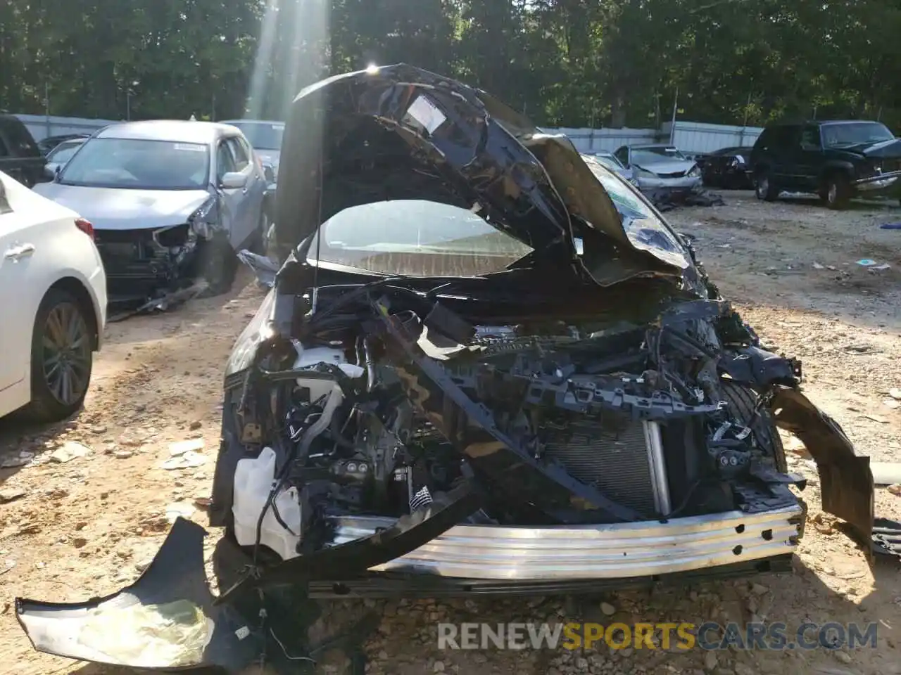 9 Photograph of a damaged car 5YFEPMAE9MP207808 TOYOTA COROLLA 2021