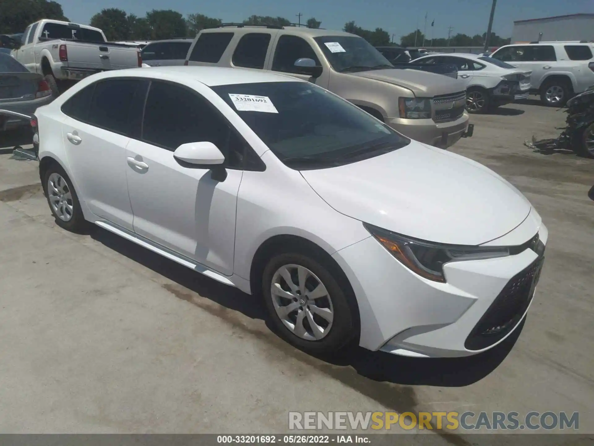 1 Photograph of a damaged car 5YFEPMAE9MP207842 TOYOTA COROLLA 2021