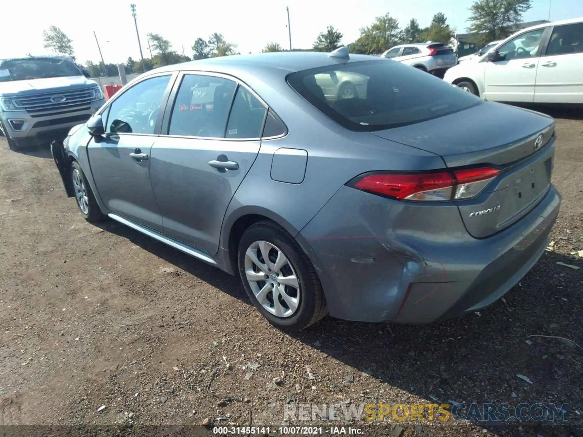 3 Photograph of a damaged car 5YFEPMAE9MP207937 TOYOTA COROLLA 2021