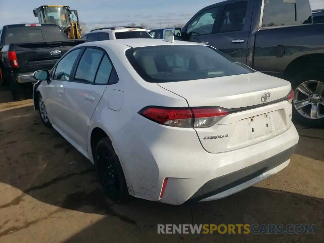 3 Photograph of a damaged car 5YFEPMAE9MP210840 TOYOTA COROLLA 2021