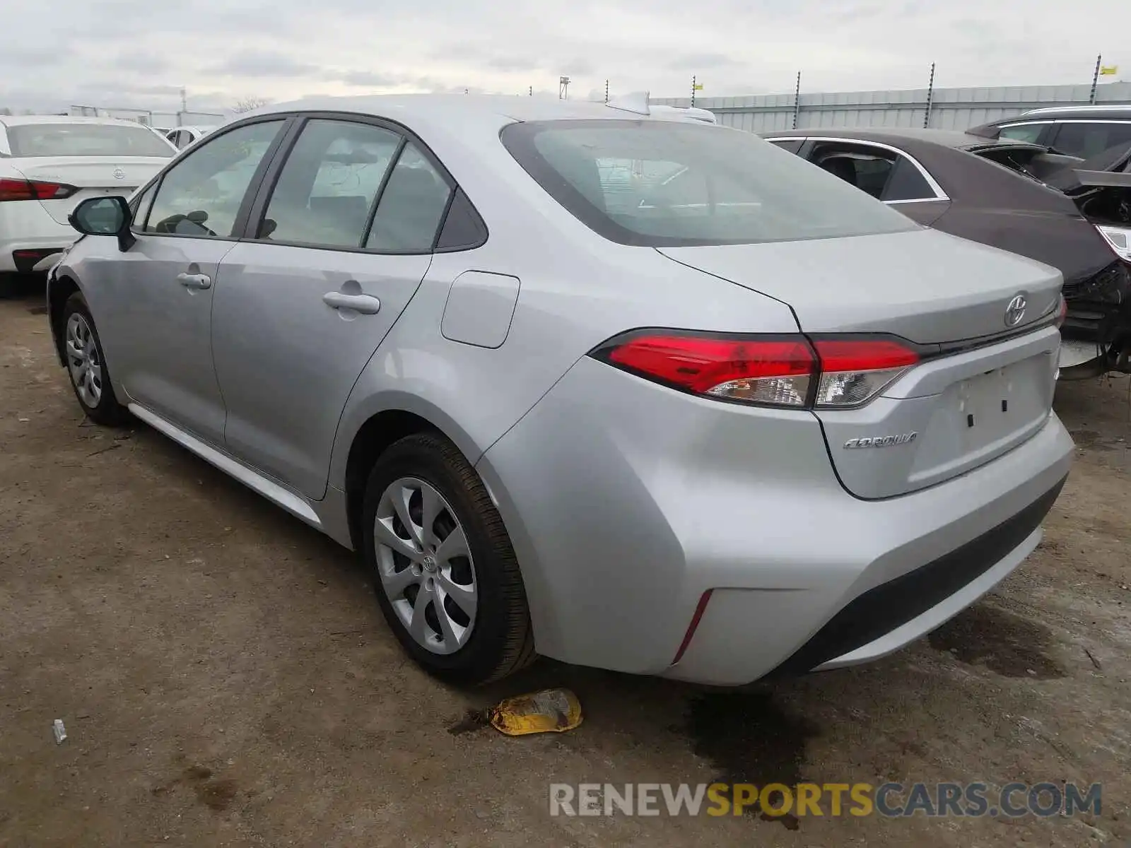 3 Photograph of a damaged car 5YFEPMAE9MP211213 TOYOTA COROLLA 2021