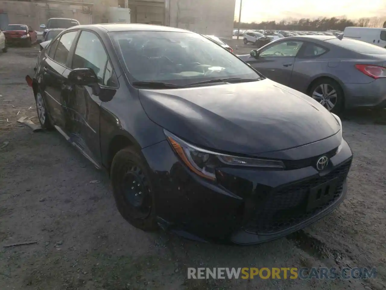 1 Photograph of a damaged car 5YFEPMAE9MP213642 TOYOTA COROLLA 2021