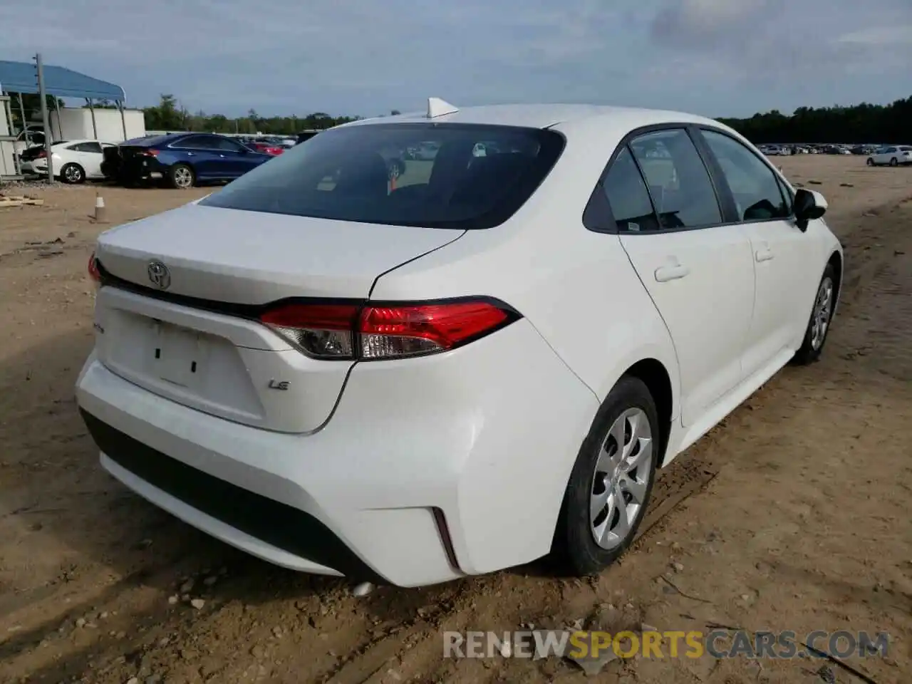 4 Photograph of a damaged car 5YFEPMAE9MP214743 TOYOTA COROLLA 2021