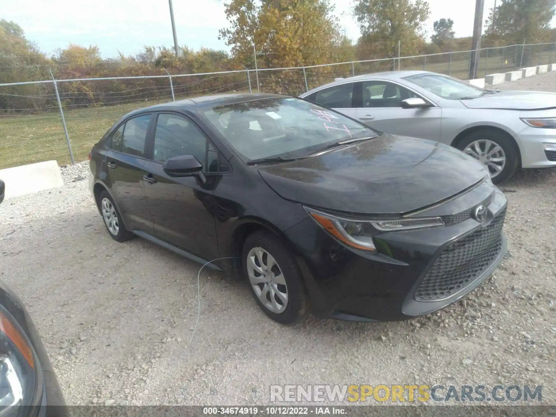 1 Photograph of a damaged car 5YFEPMAE9MP215200 TOYOTA COROLLA 2021