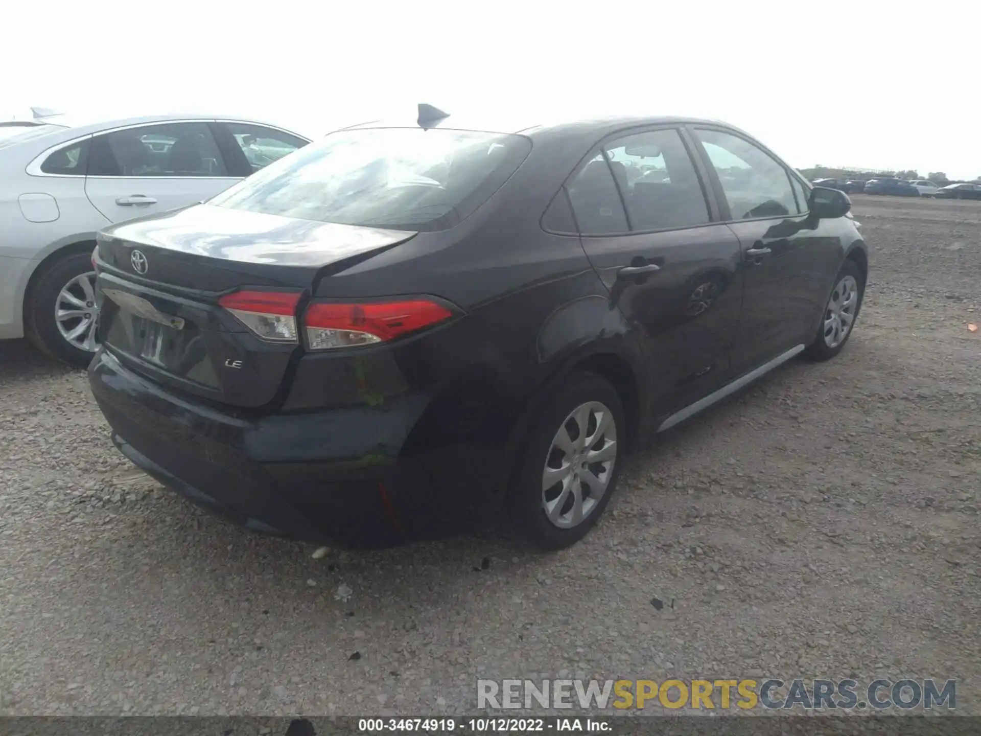 4 Photograph of a damaged car 5YFEPMAE9MP215200 TOYOTA COROLLA 2021