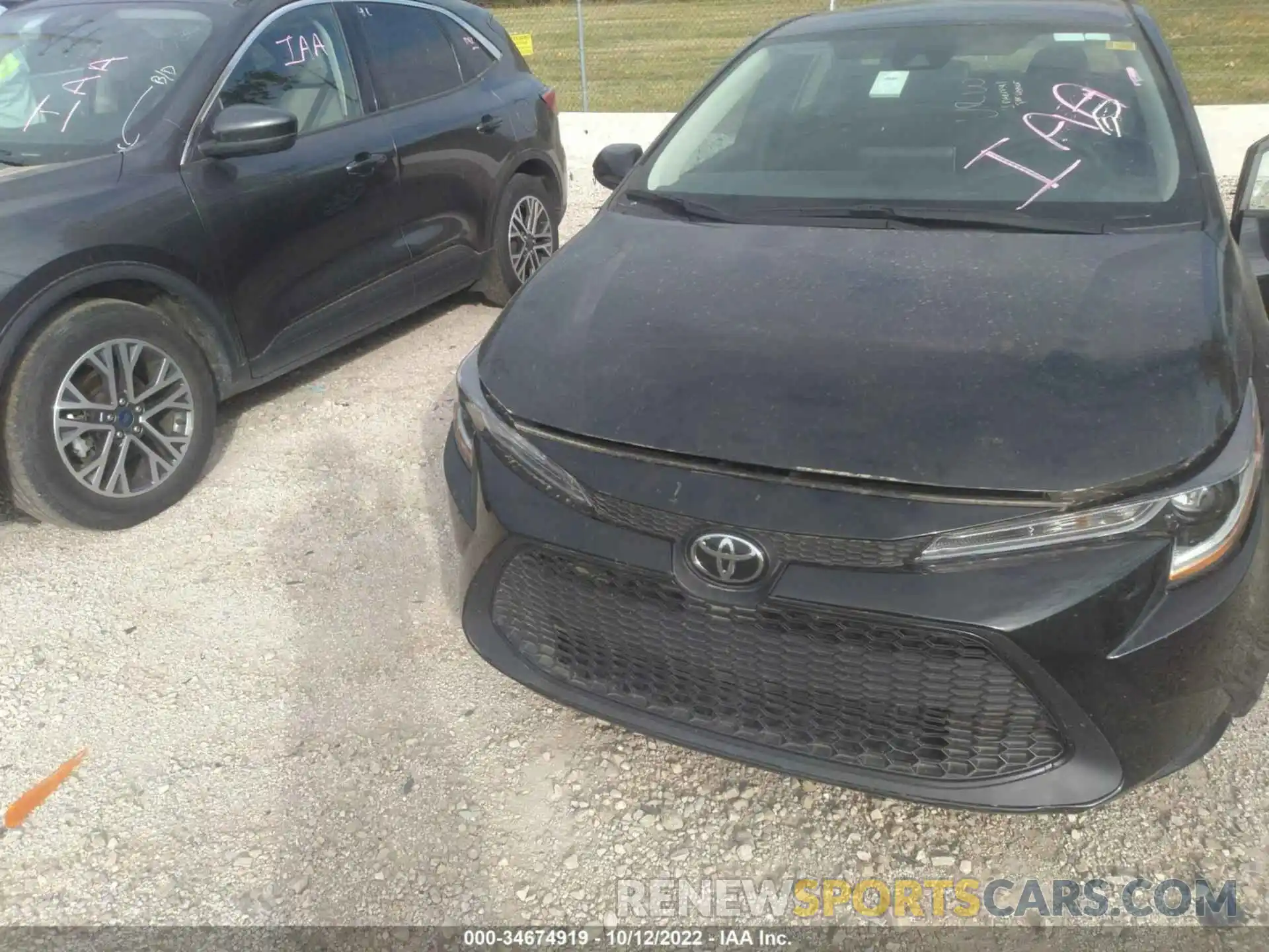 6 Photograph of a damaged car 5YFEPMAE9MP215200 TOYOTA COROLLA 2021