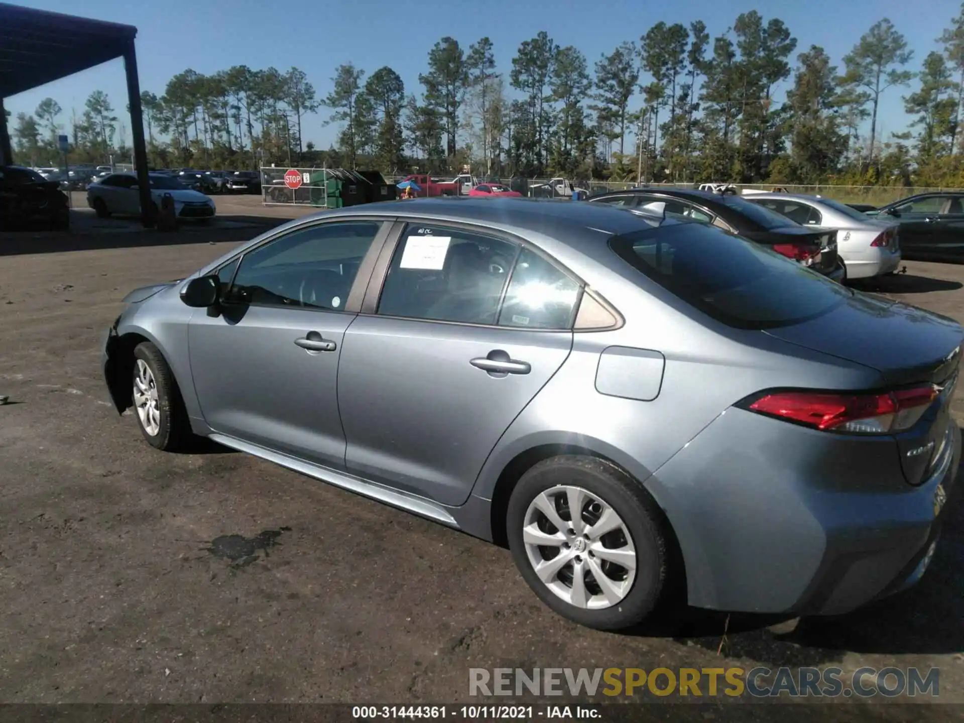 3 Photograph of a damaged car 5YFEPMAE9MP217075 TOYOTA COROLLA 2021