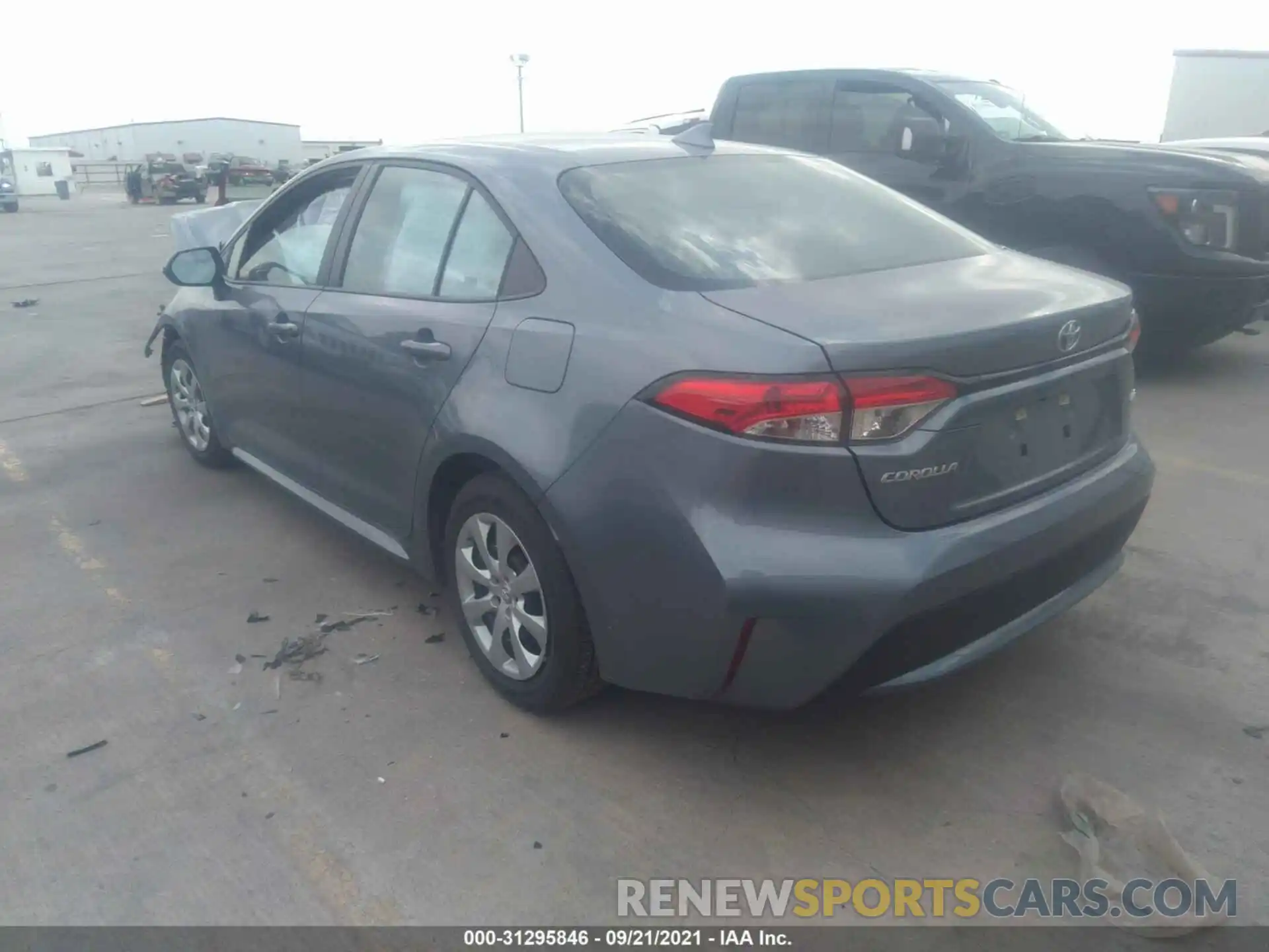 3 Photograph of a damaged car 5YFEPMAE9MP217500 TOYOTA COROLLA 2021