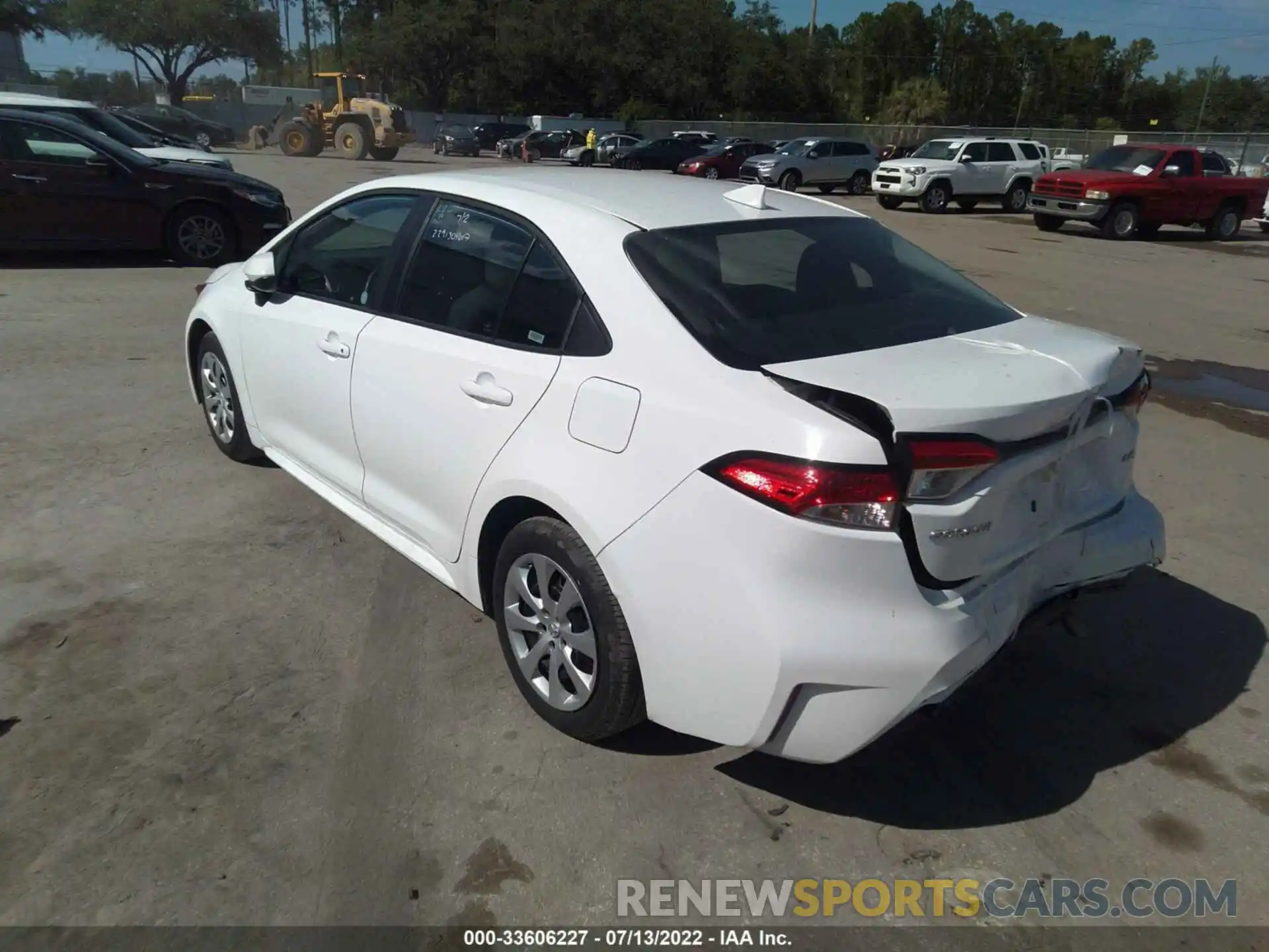 3 Photograph of a damaged car 5YFEPMAE9MP218405 TOYOTA COROLLA 2021