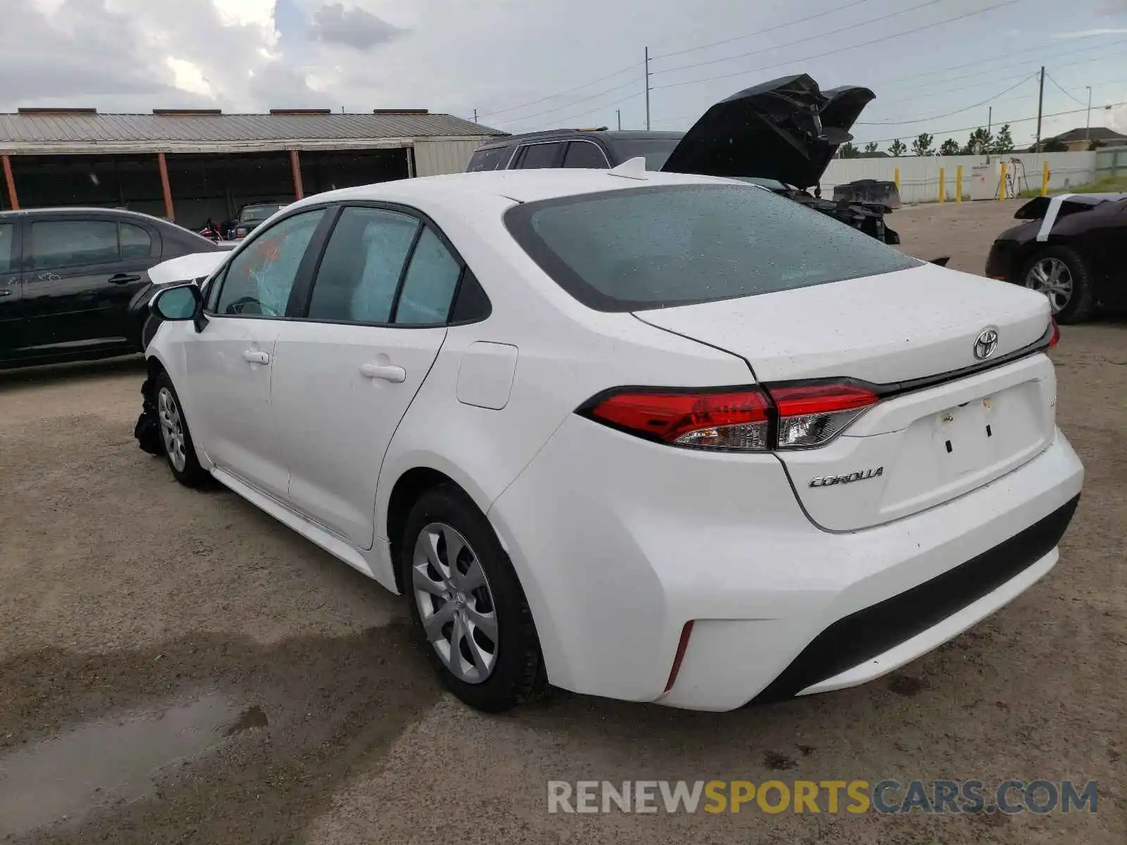 3 Photograph of a damaged car 5YFEPMAE9MP219229 TOYOTA COROLLA 2021